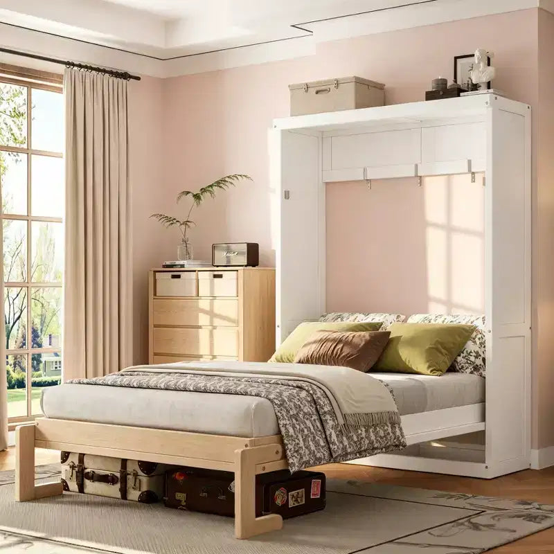Lit escamotable moderne pour appartement, salon et chambre d'amis
