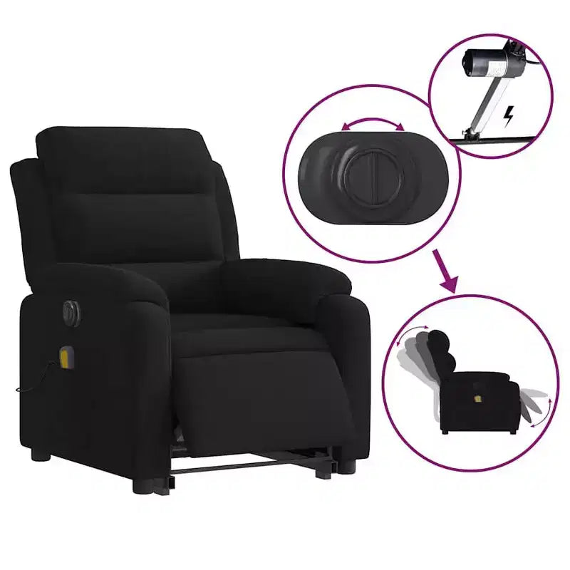 Fauteuil inclinable massant