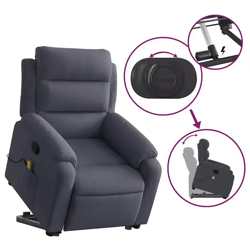 Fauteuil inclinable massant