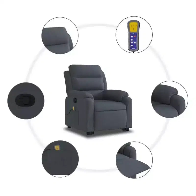 Fauteuil inclinable massant