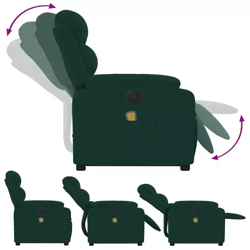 Fauteuil inclinable massant