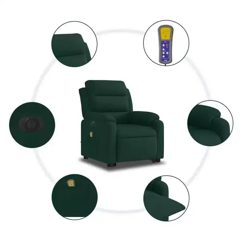 Fauteuil inclinable massant
