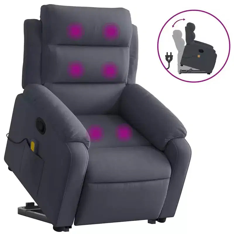 Fauteuil inclinable massant