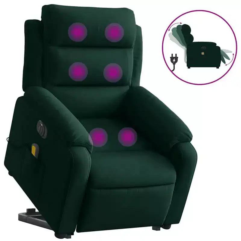 Fauteuil inclinable massant