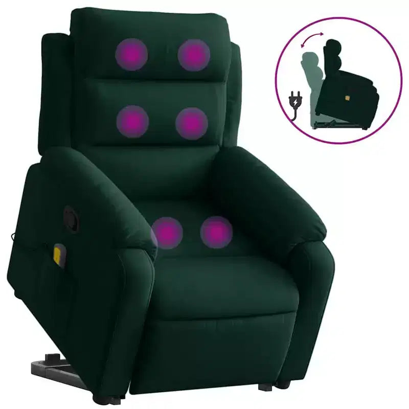 Fauteuil inclinable massant