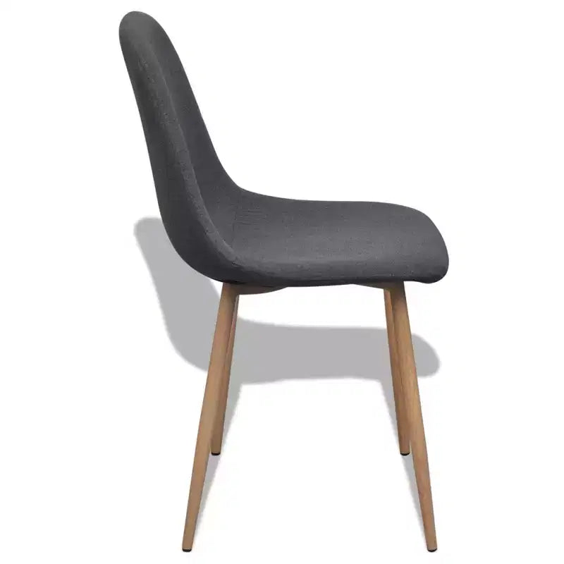 Fauteuil d'appoint en tissu gris